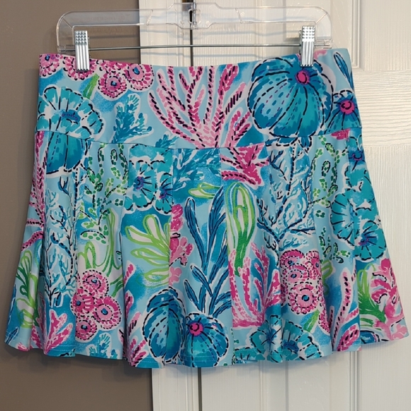 Aryeh Dresses & Skirts - Vibrant Print Women's Pleated Skort Beachy Resortwear Pickleball